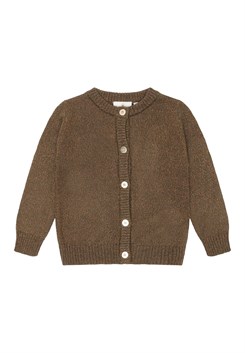 Der New Eve Glitzer-Cardigan – Efeugrün